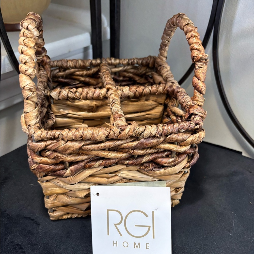 Cutlery Holder, Water Hyacinth